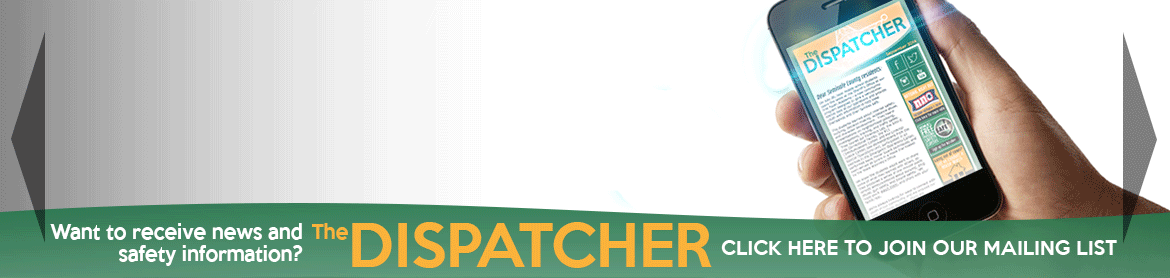 sign up for our mailing list called the dispatcher